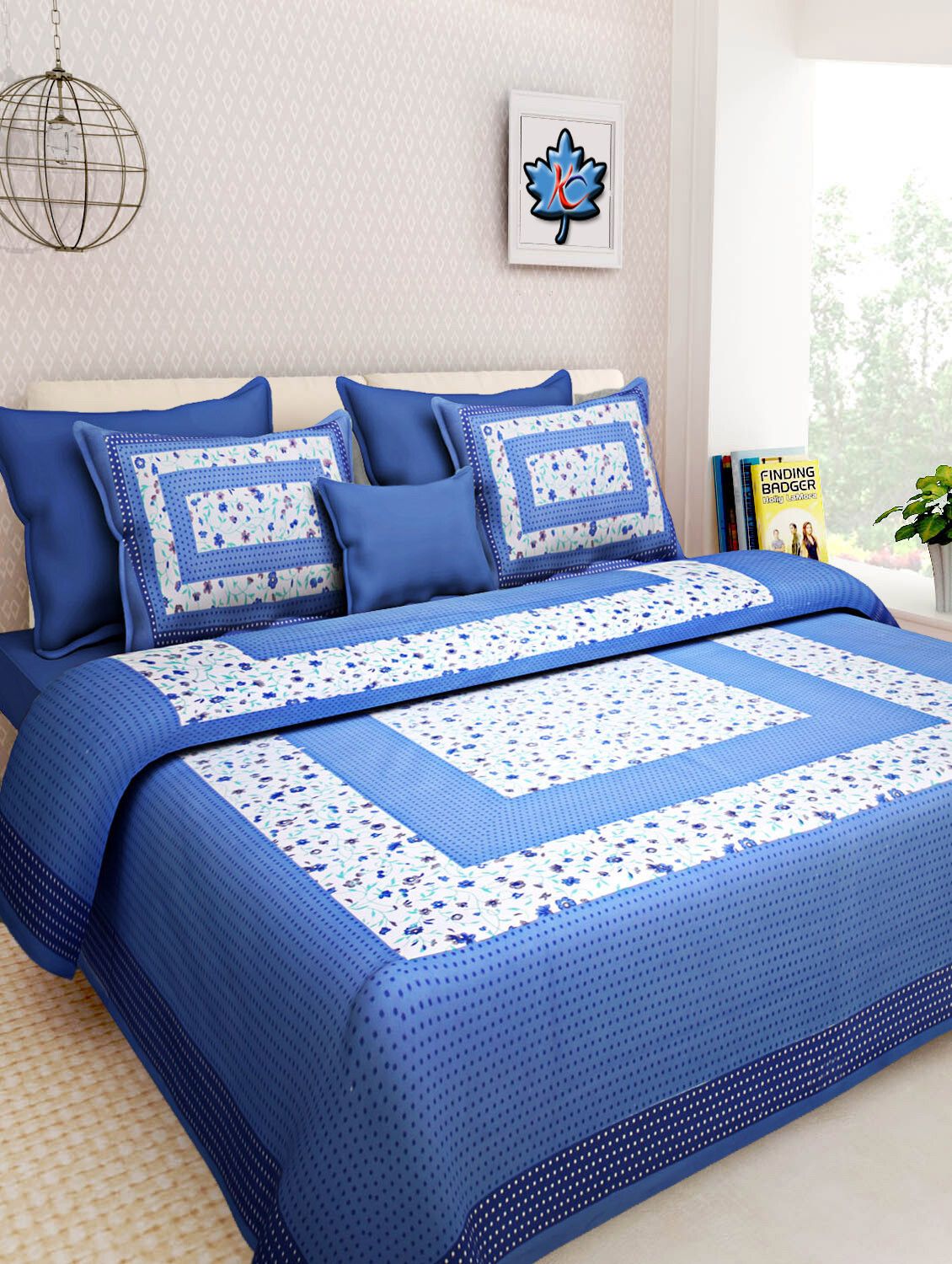 Luxury Pattern Double Bed Sheet