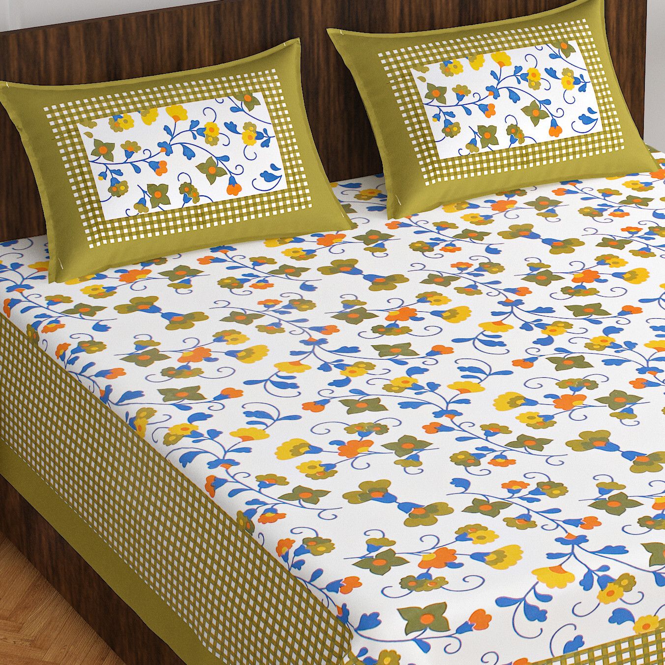 LuxeLiving Double Bed Sheet