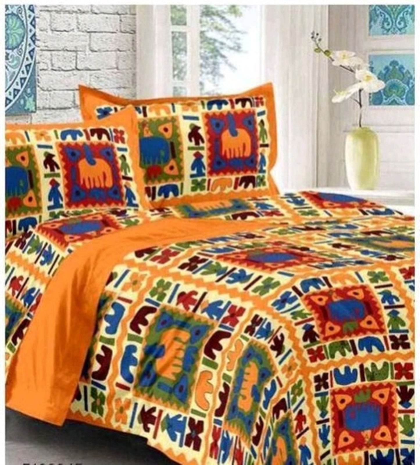 Jaipur Heritage Double Bed Sheet