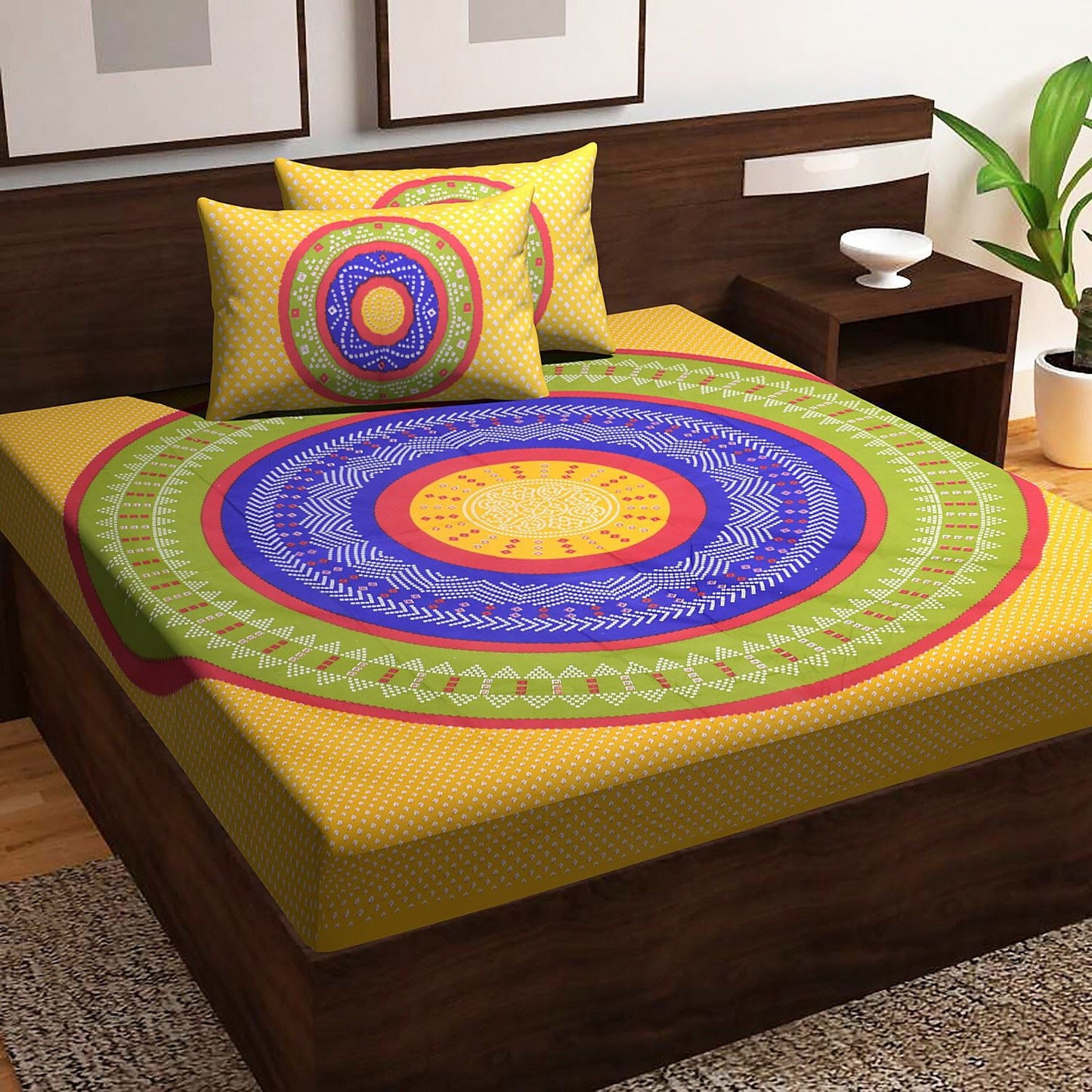 LuxeCare Double Bed Sheet