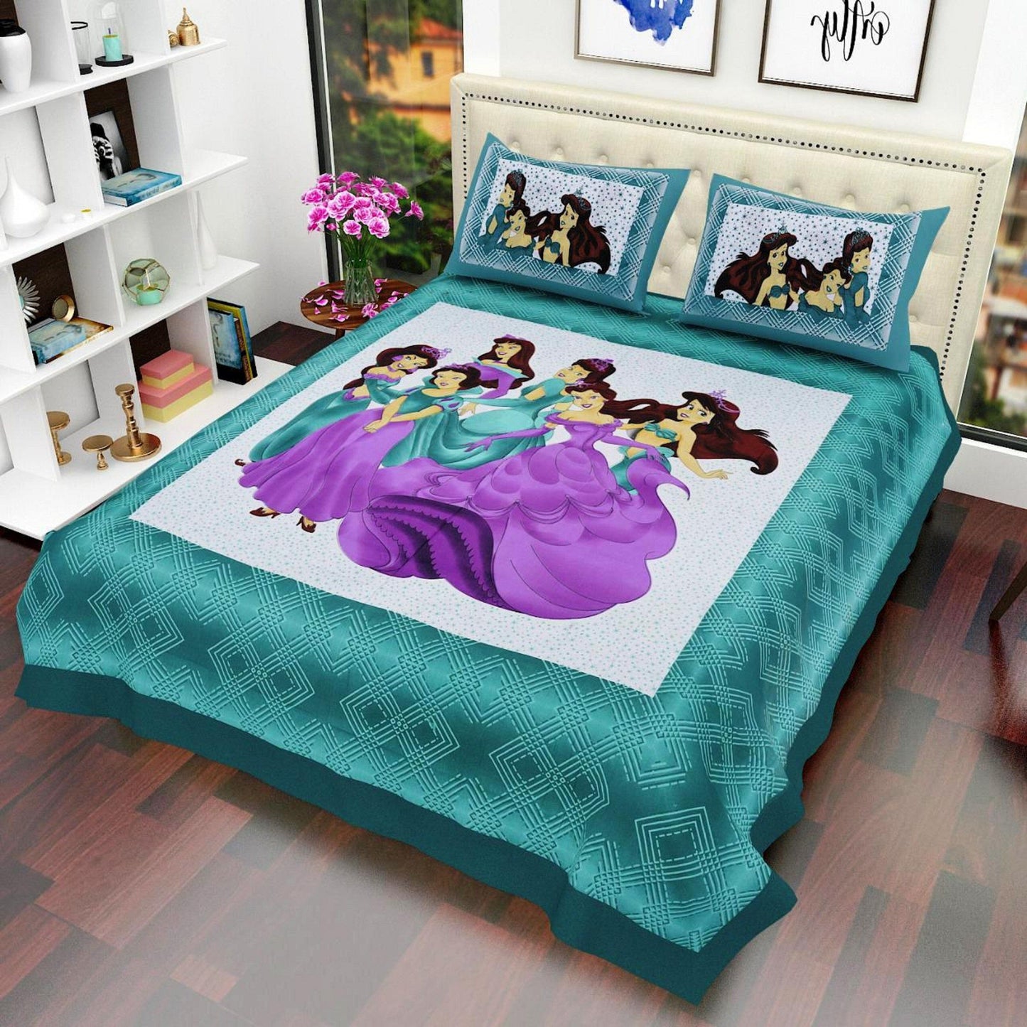 Heritage Print Double Bed Sheet