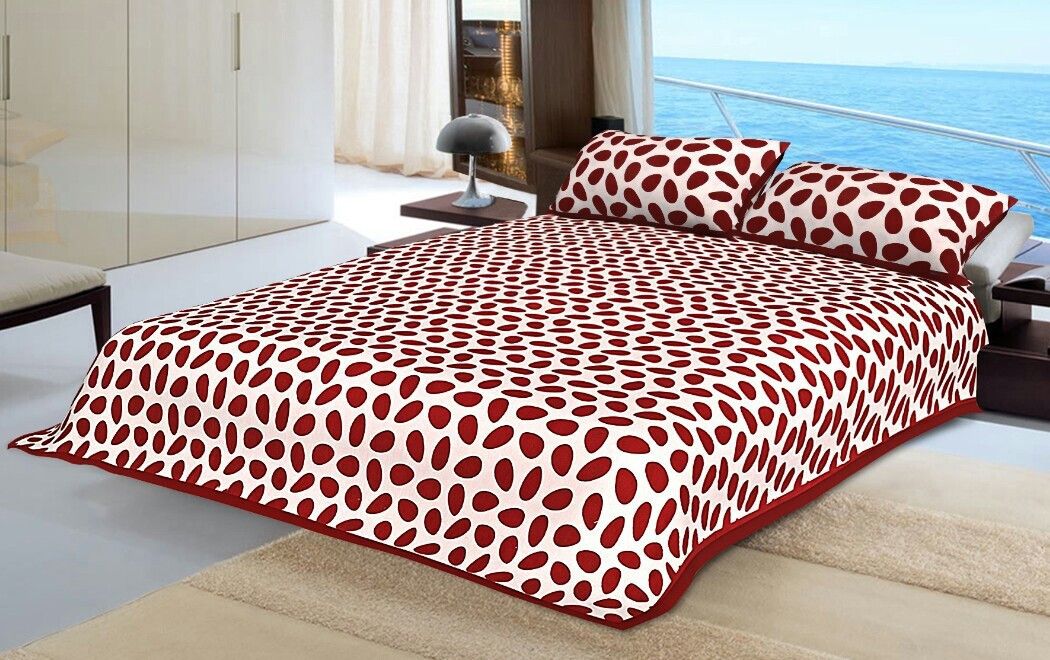 Luxe Pattern Double Bed Sheet