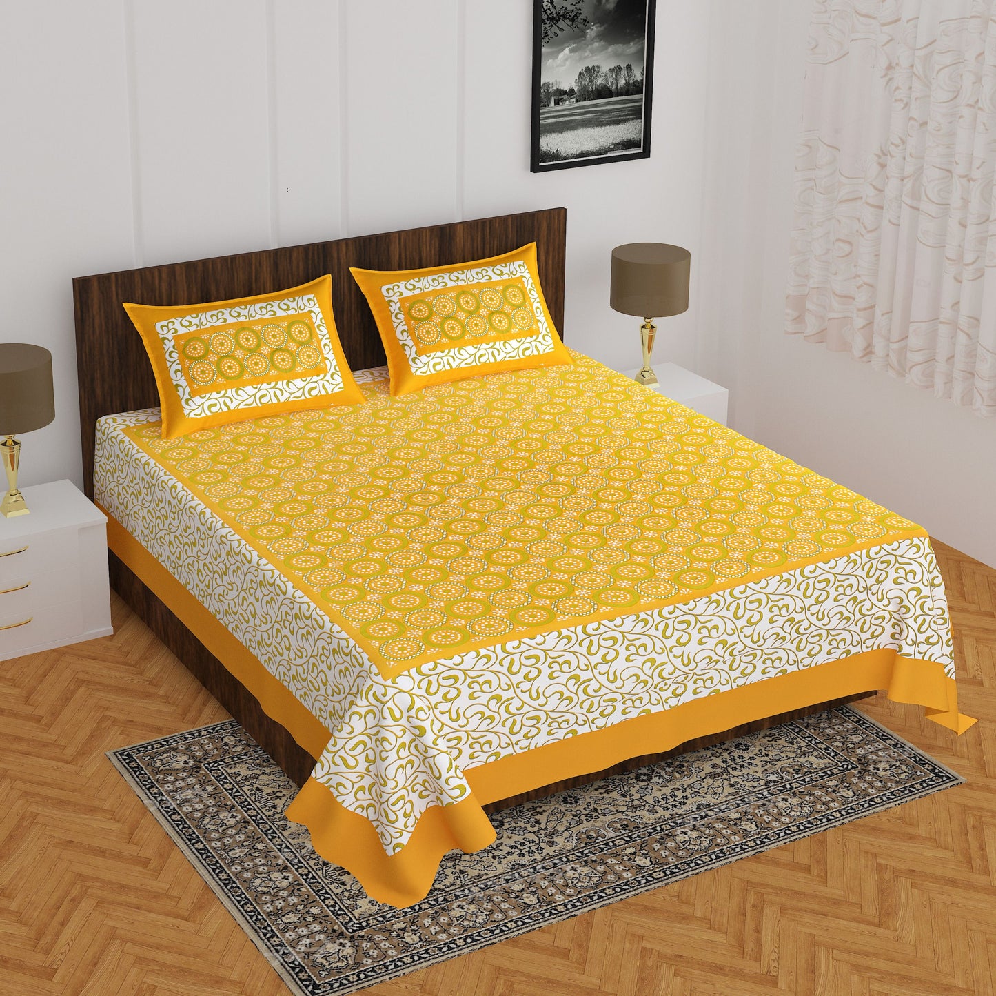 SoftHaven Double Bed Sheet