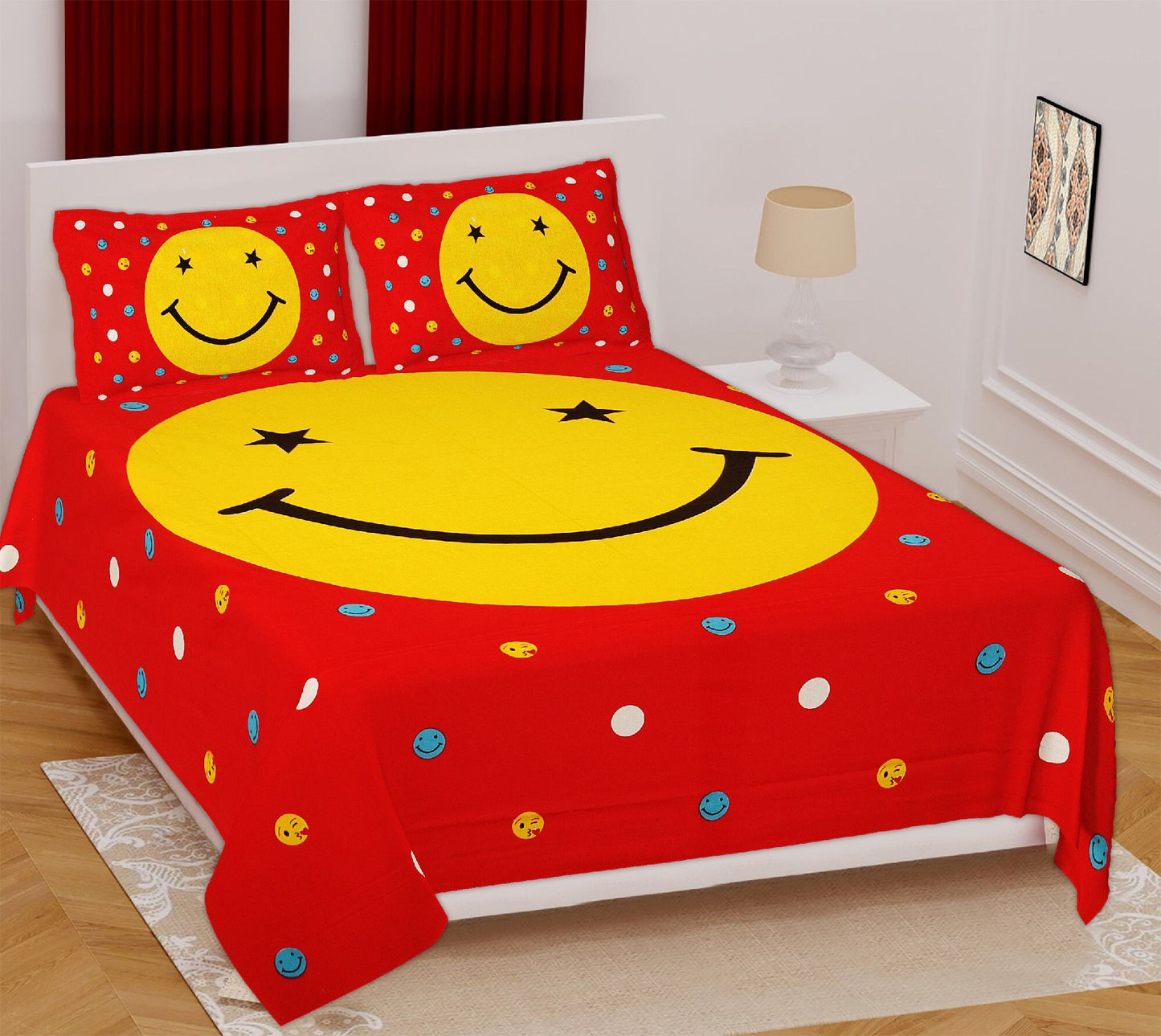 Egyptian Cotton Double Bed Sheet