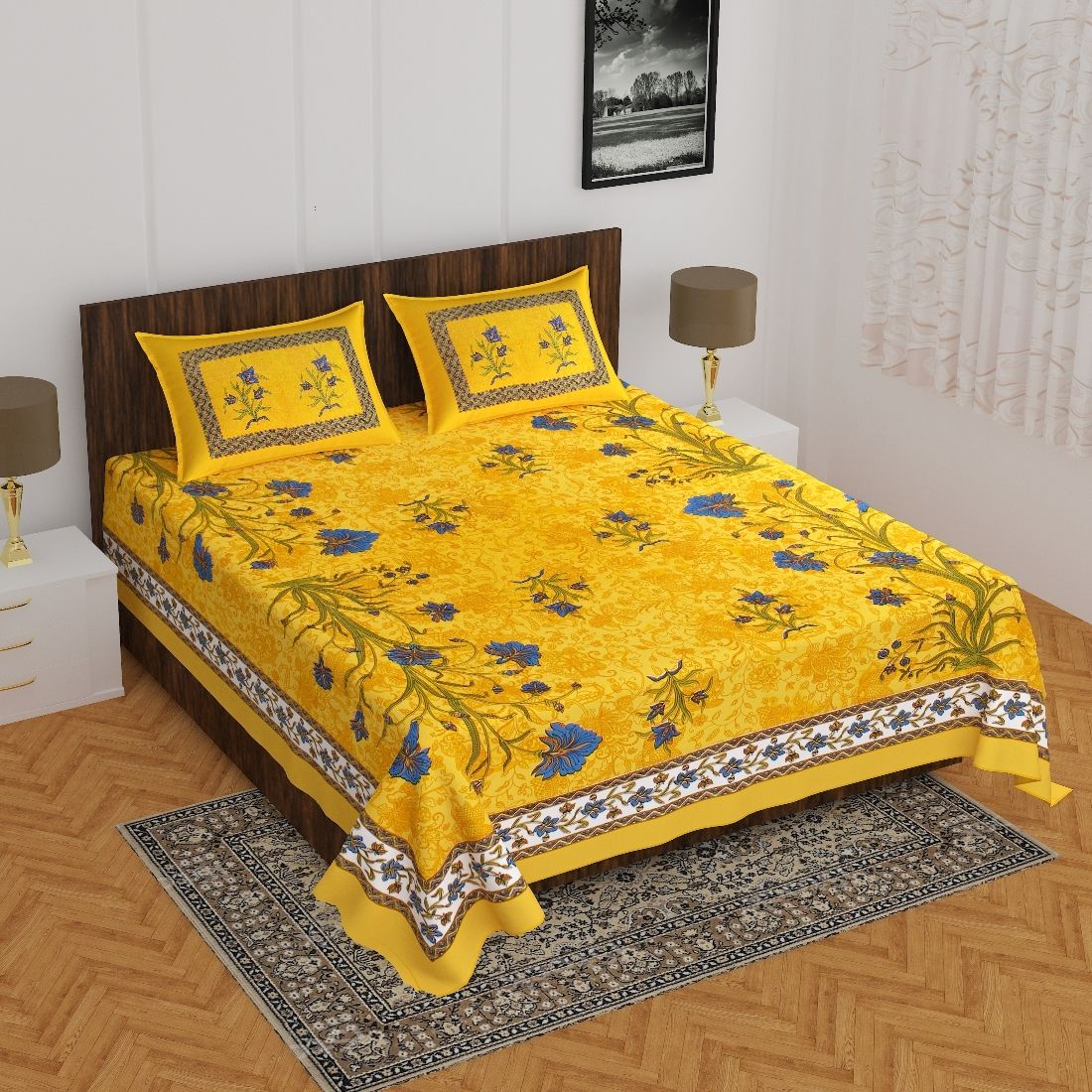 Premium Sleep Double Bed Sheet