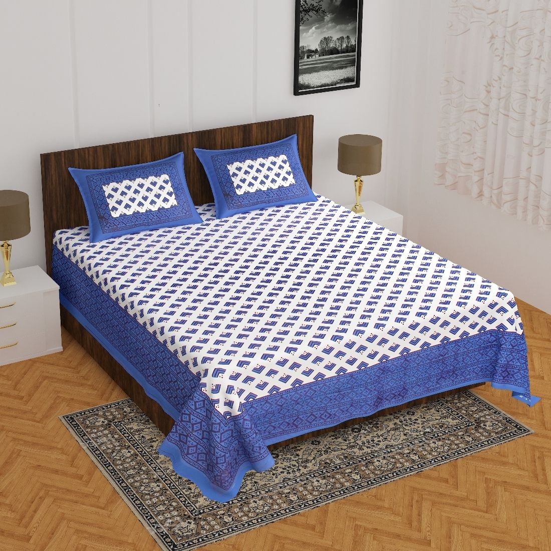 PureDream Double Bed Sheet