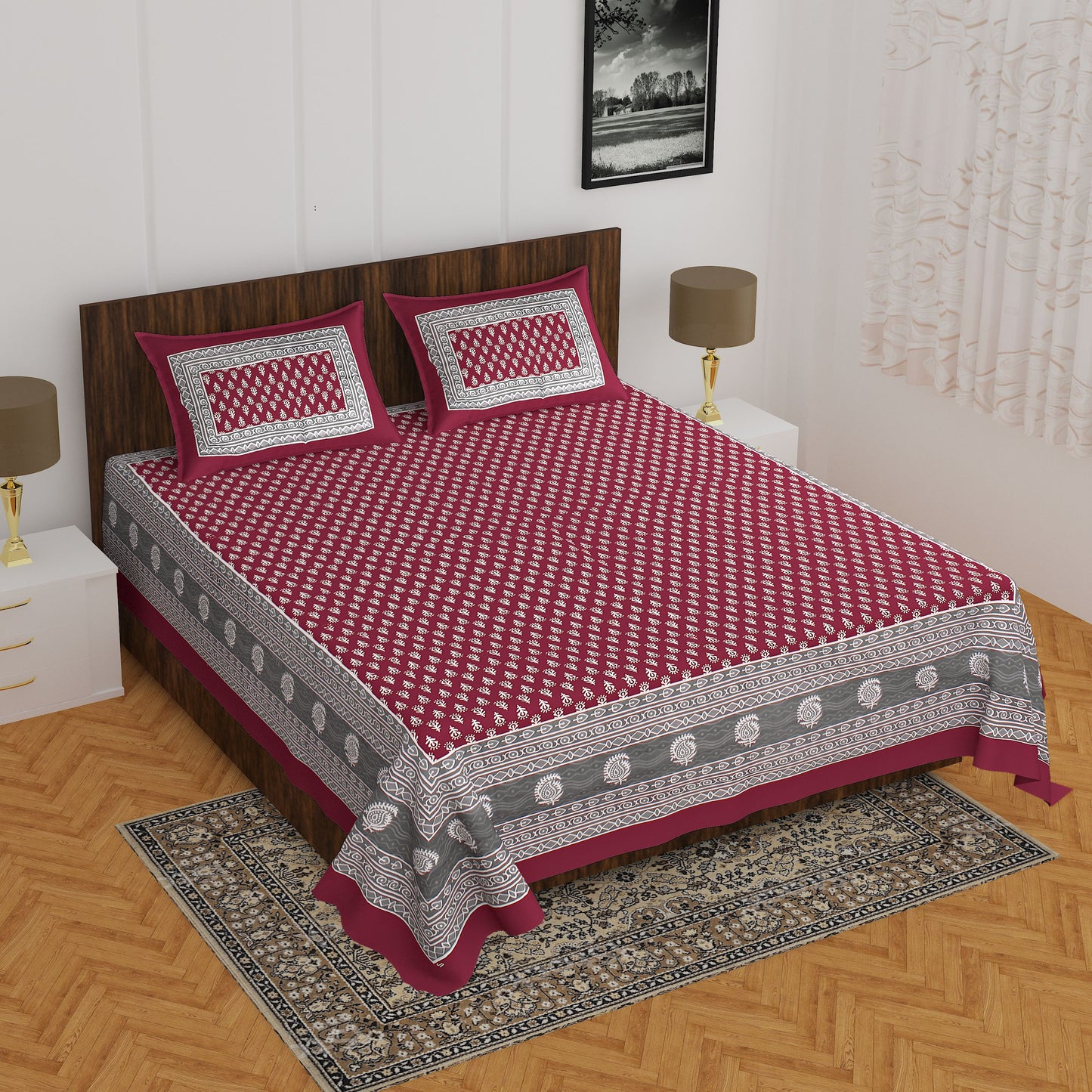 PureComfort Double Bed Sheet