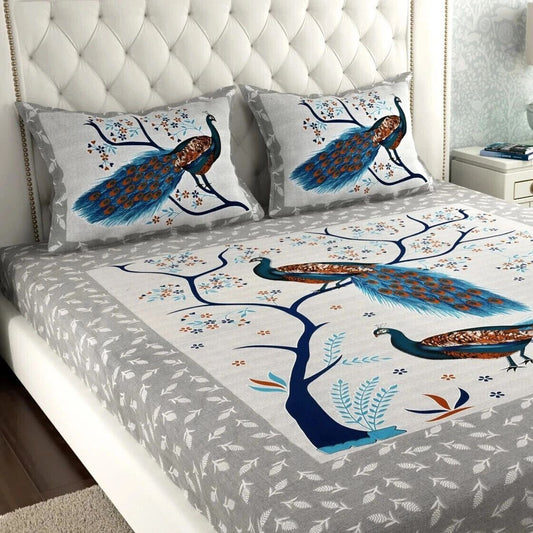 CozyCotton Double Bed Sheet