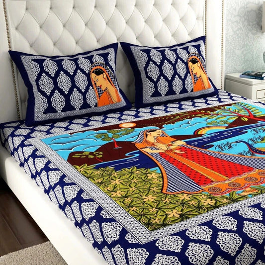 Comfort Bliss Double Bed Sheet