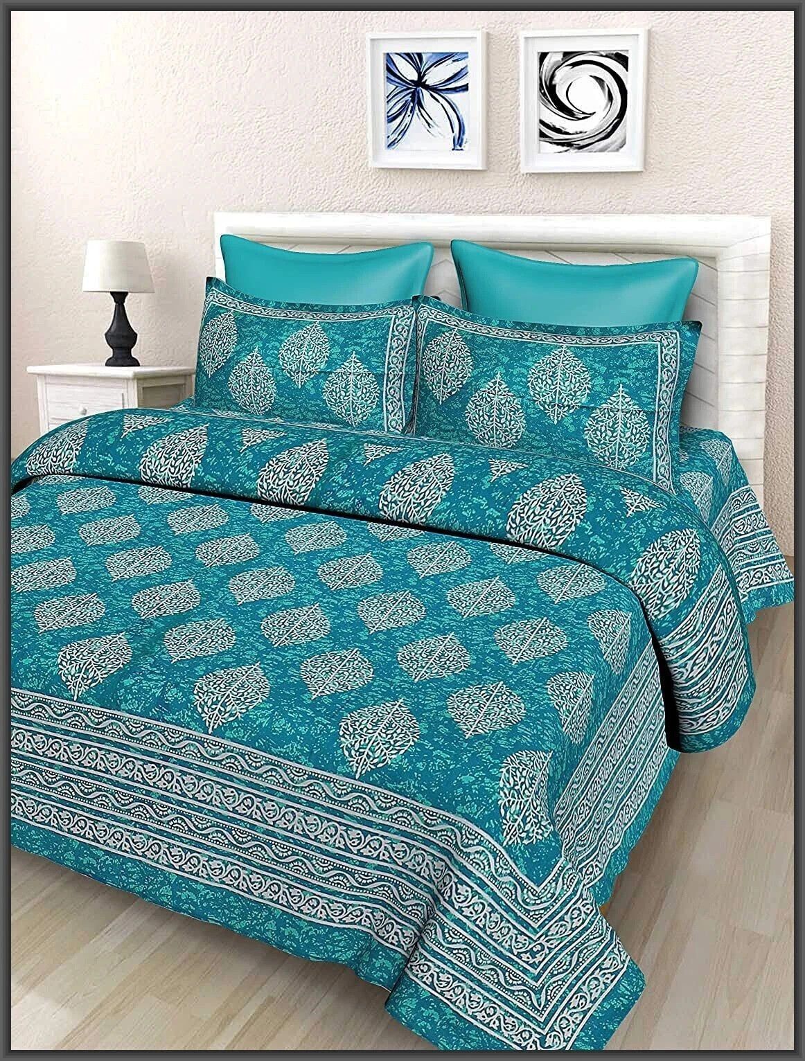 Smooth Feel Double Bed Sheet