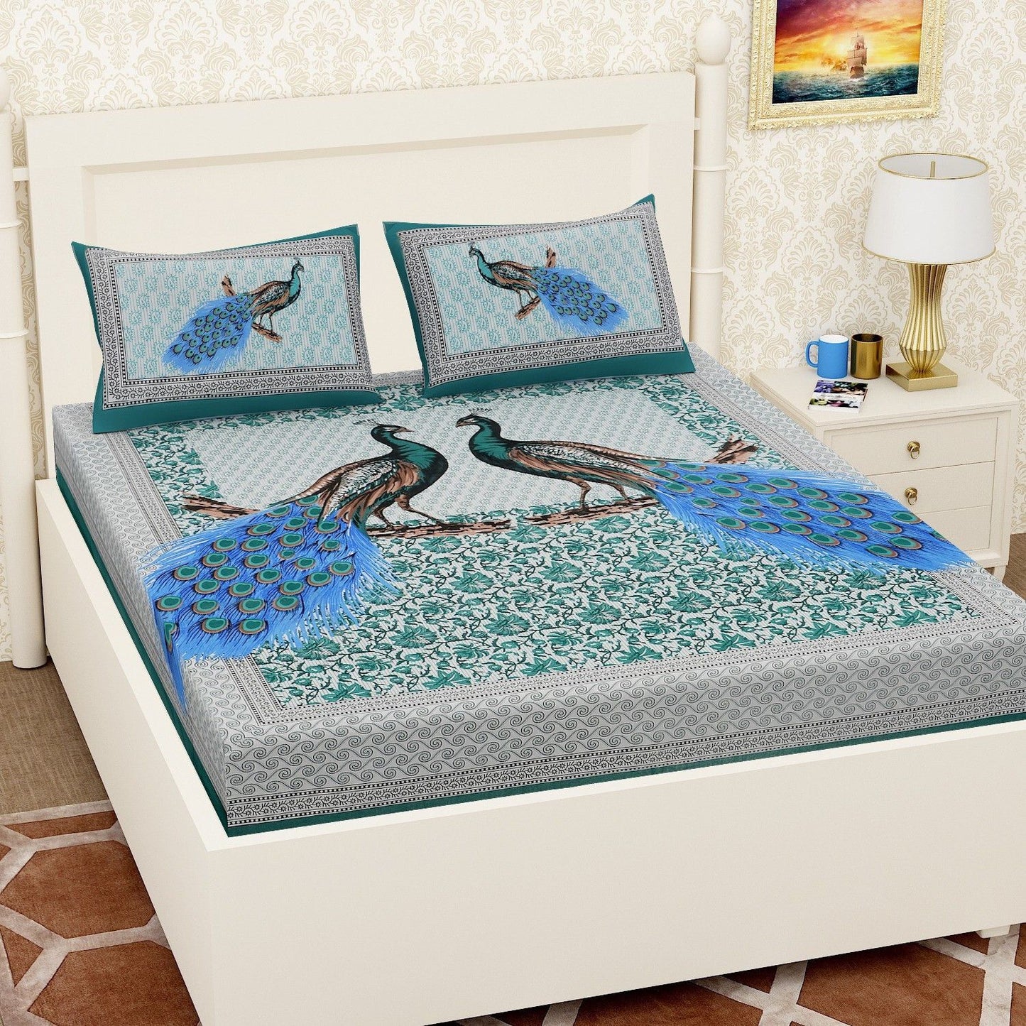 UrbanLuxe Double Bed Sheet