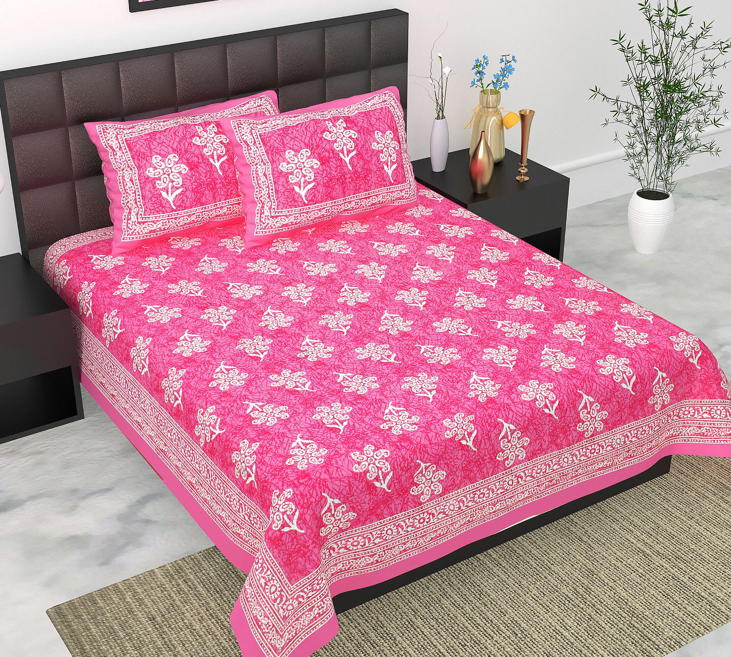 Elegant Design Double Bed Sheet