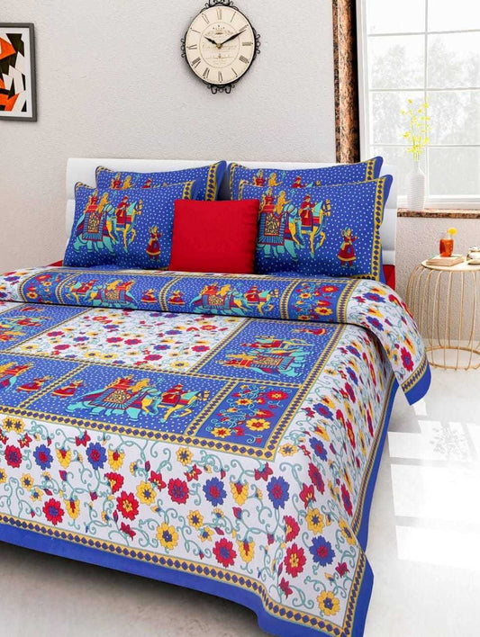 Sleep Well Double Bed Sheet