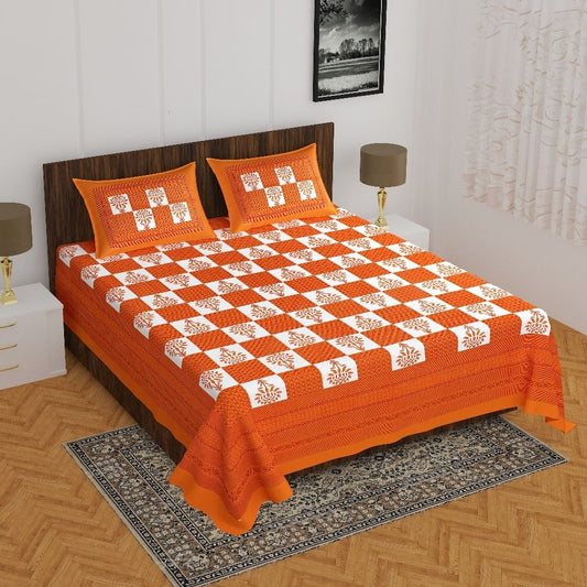 Tribal Art Double Bed Sheet