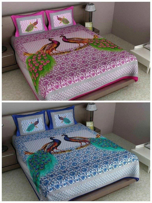 Silk Touch Double Bed Sheet