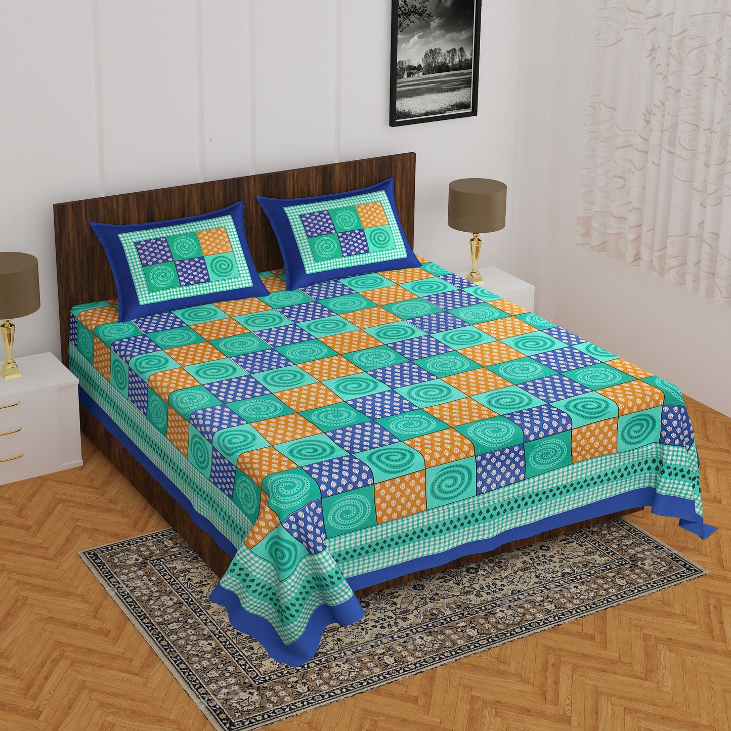Premium Touch Double Bed Sheet