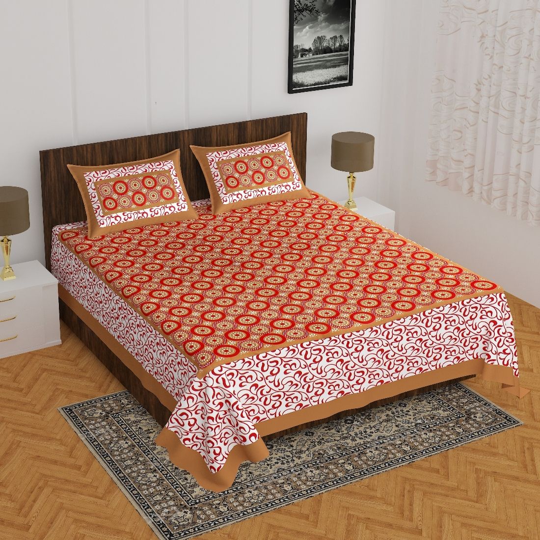 Cloud Dream Double Bed Sheet